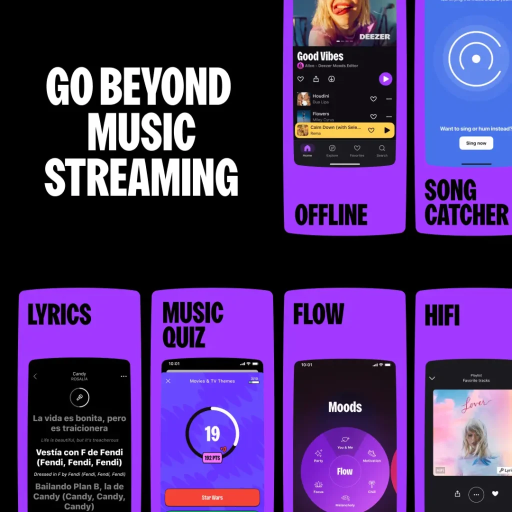 Overview of Deezer App