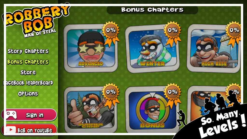 Challenging Missions and Levels